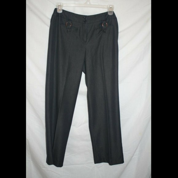 ND New Direction size 8 Black women's pants - Picture 3 of 9